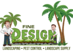 Fine Design Landscaping Pest Control and Landscape supply Logo