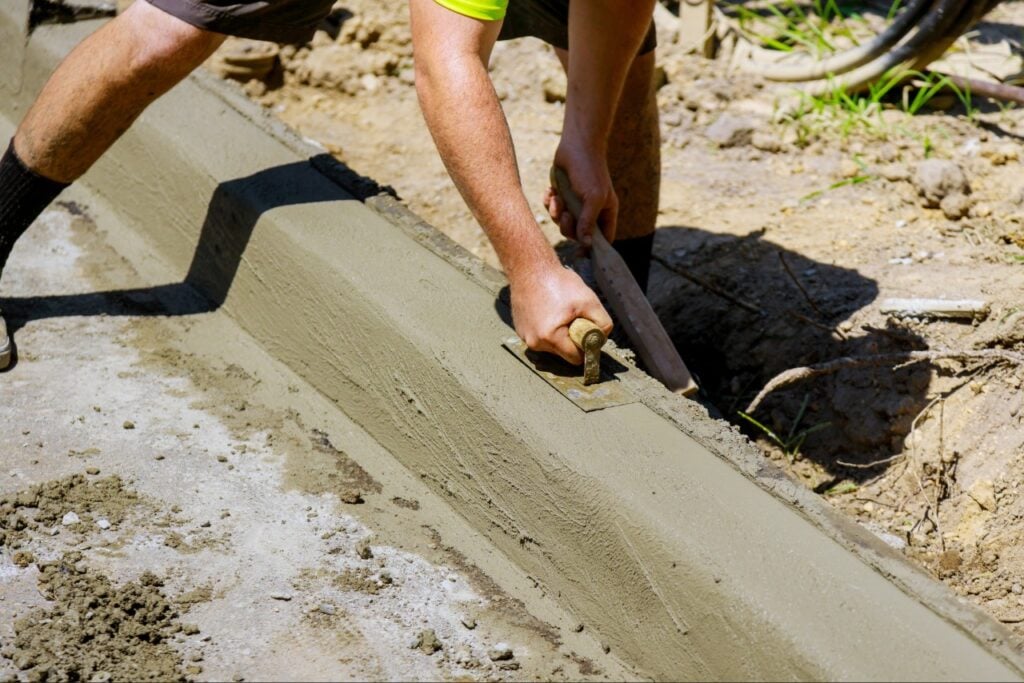 Concrete Curbing in Port Charlotte