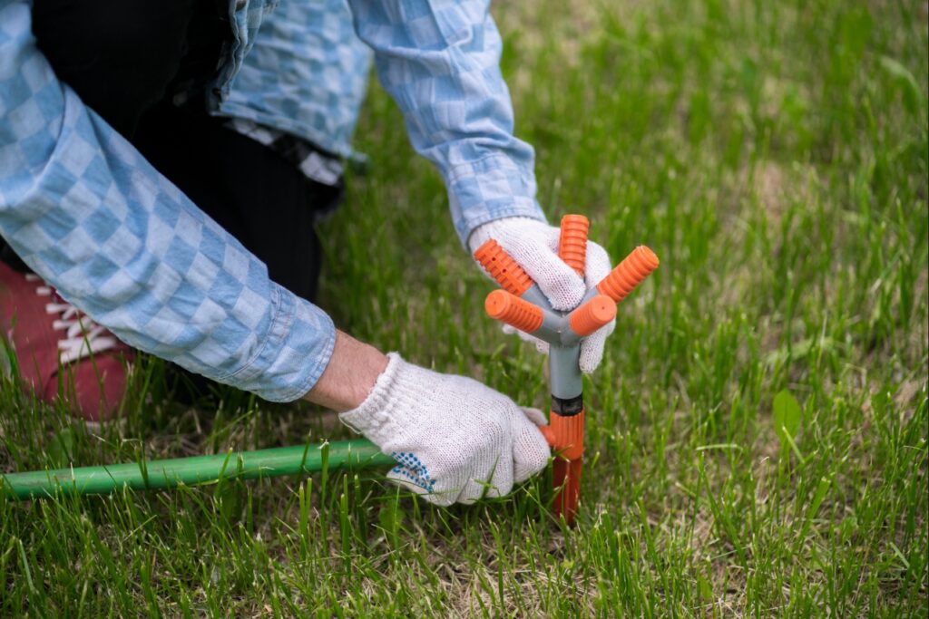 Florida mosquito control includes checking irrigation systems for leaks and overspray