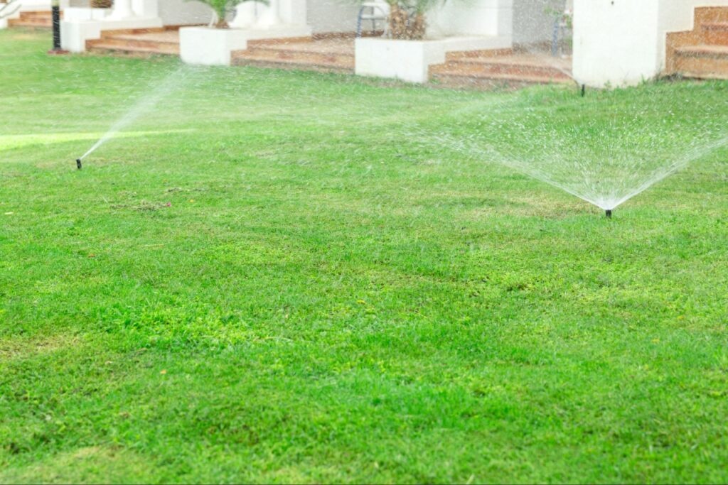 residential irrigation system installation