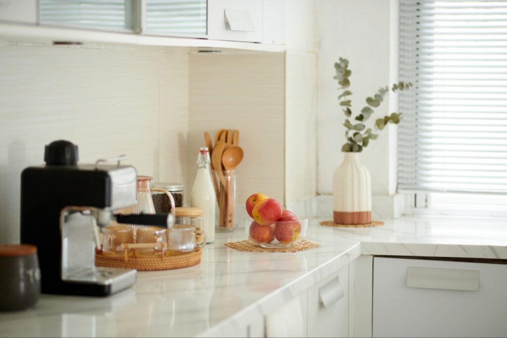 Keeping kitchen surfaces clean to help prevent cockroaches in Florida homes