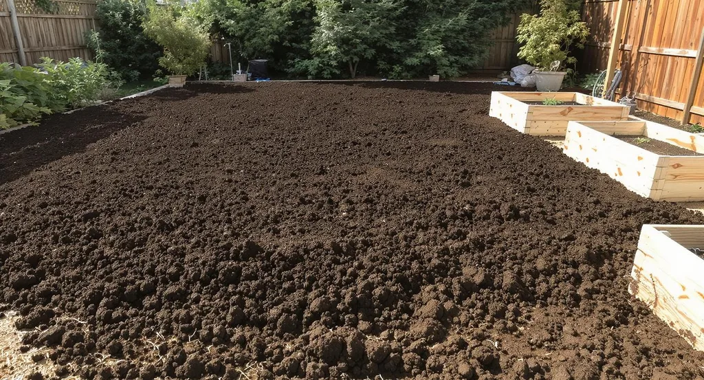 Topsoil calculation for a Florida landscape project
