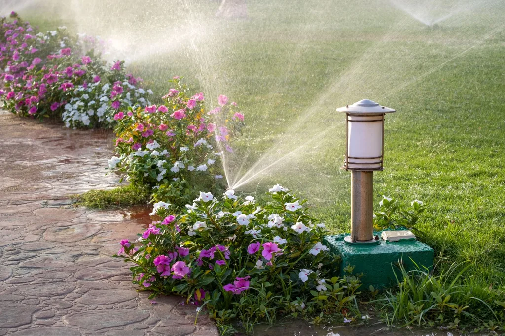 Outdoor lighting Port Charlotte installation coordinated with lawn and irrigation systems