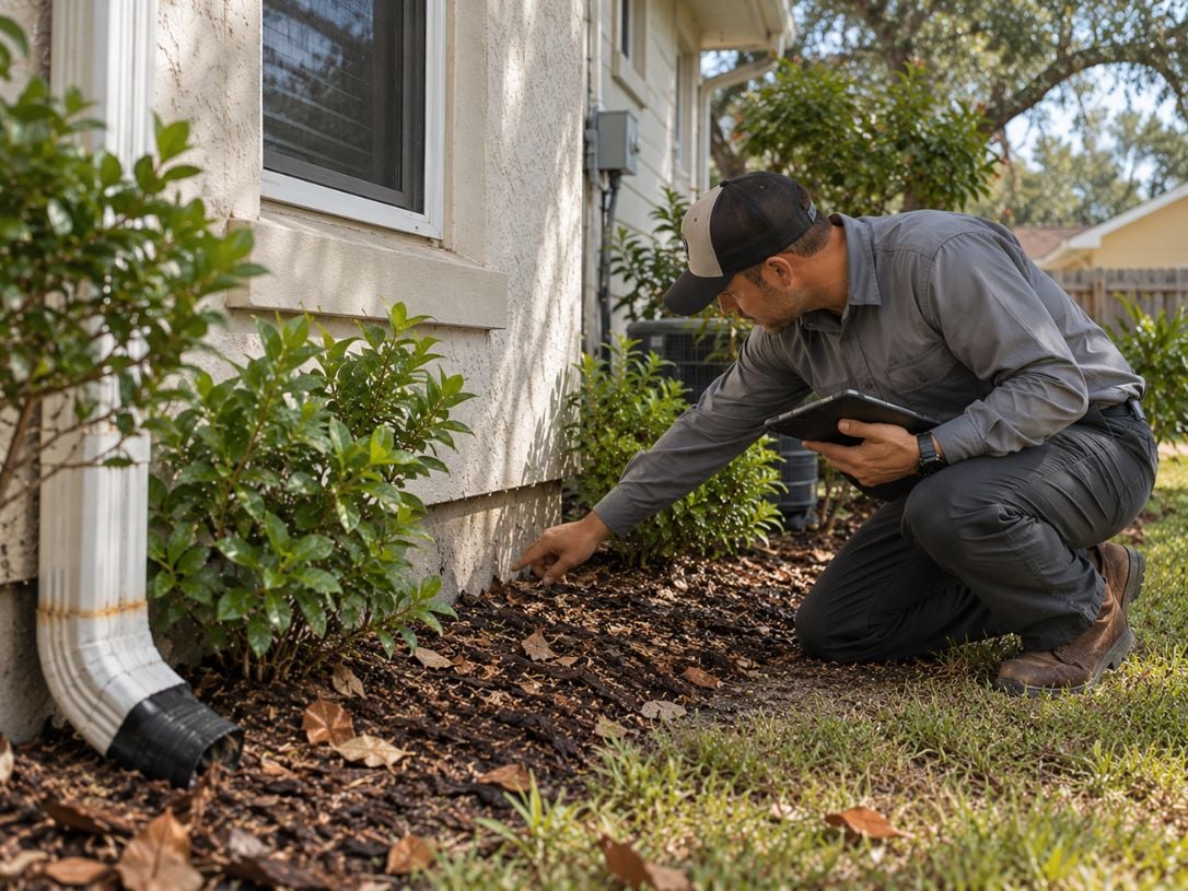 Rodent removal vs exclusion inspection at a Port Charlotte home