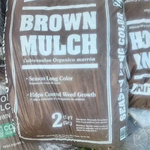 Brown Mulch at Fine Design Landscape Supply in Port Charlotte